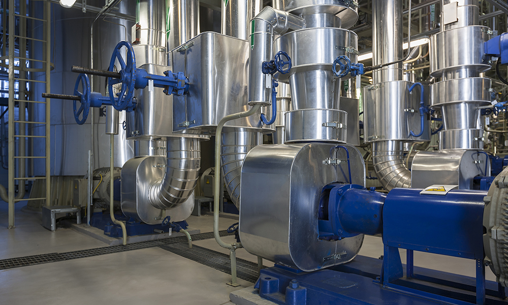 Modern energy plant showing our system build & installation services