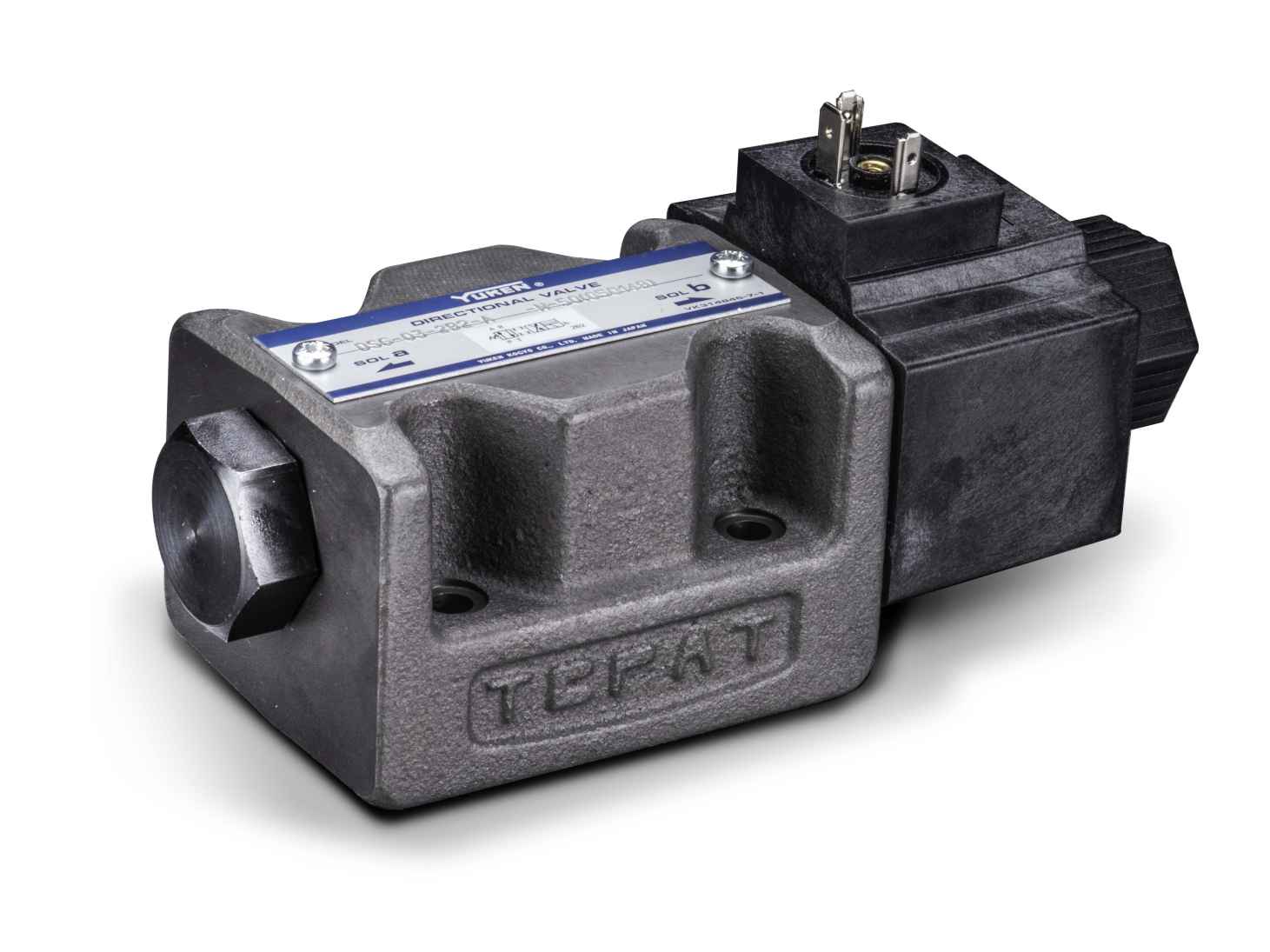 Cetop 5 (NG10) Direction Control Valve - 2 Position Spring Return (DSG-03) | Hydraulic specialists