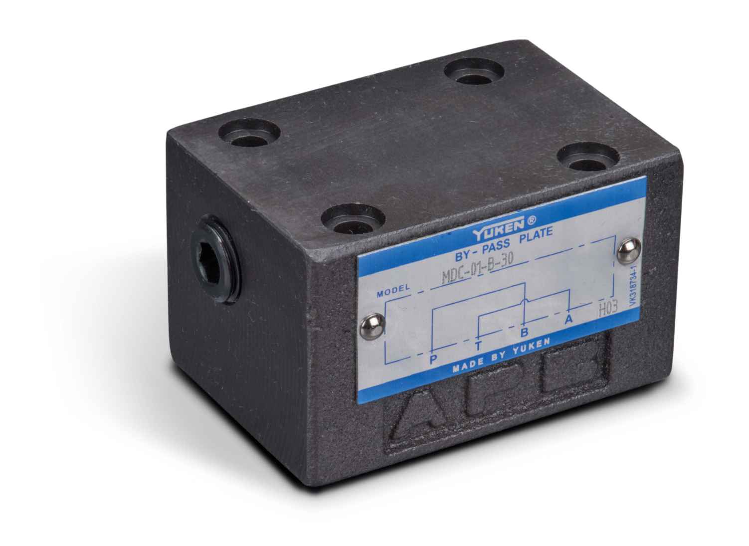 Cetop 3 (NG6) Bypass Plate | Hydraulic specialists