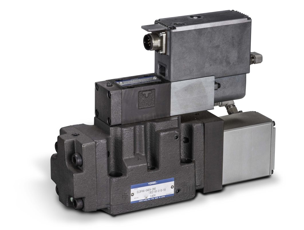 Cetop 7 (NG16) ELDFHG Series OBE (On-Board Electronic) Two Stage type High Response DCV Valve - ELDFHG-04EH | Hydraulics products | hydraulic specialist | hydraulic power pack