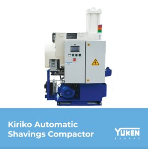 Yuken Europe Kiriko Automatic shavings compactor